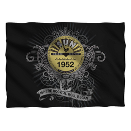 Sun Records Sun/Rockin Scrolls - Pillow Case Pillow Cases Sun Records   