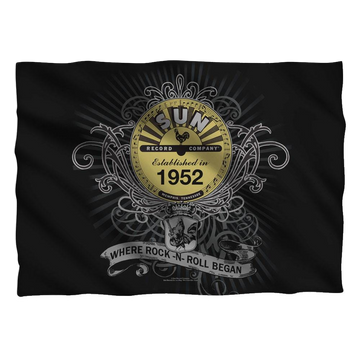 Sun Records Sun/Rockin Scrolls pillow case