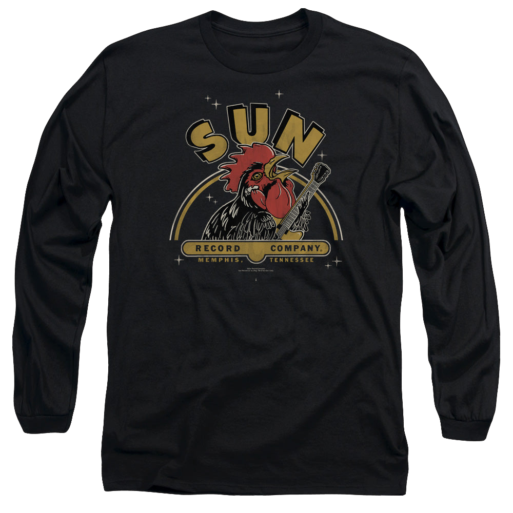 Sun Records Rocking Rooster - Men's Long Sleeve T-Shirt Men's Long Sleeve T-Shirt Sun Records   