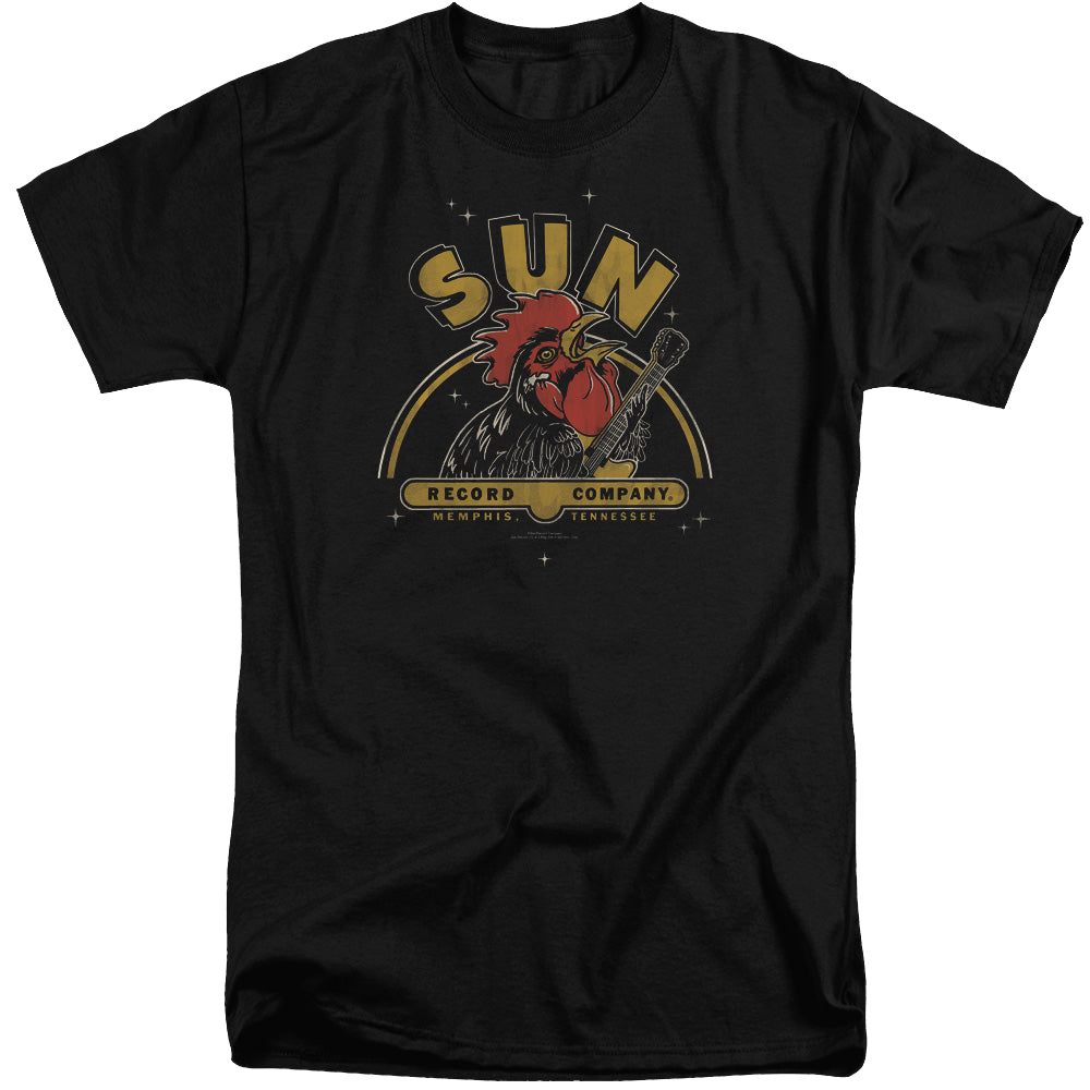 Sun Records Rocking Rooster - Men's Tall Fit T-Shirt Men's Tall Fit T-Shirt Sun Records   