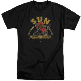 Sun Records Rocking Rooster - Men's Tall Fit T-Shirt Men's Tall Fit T-Shirt Sun Records   