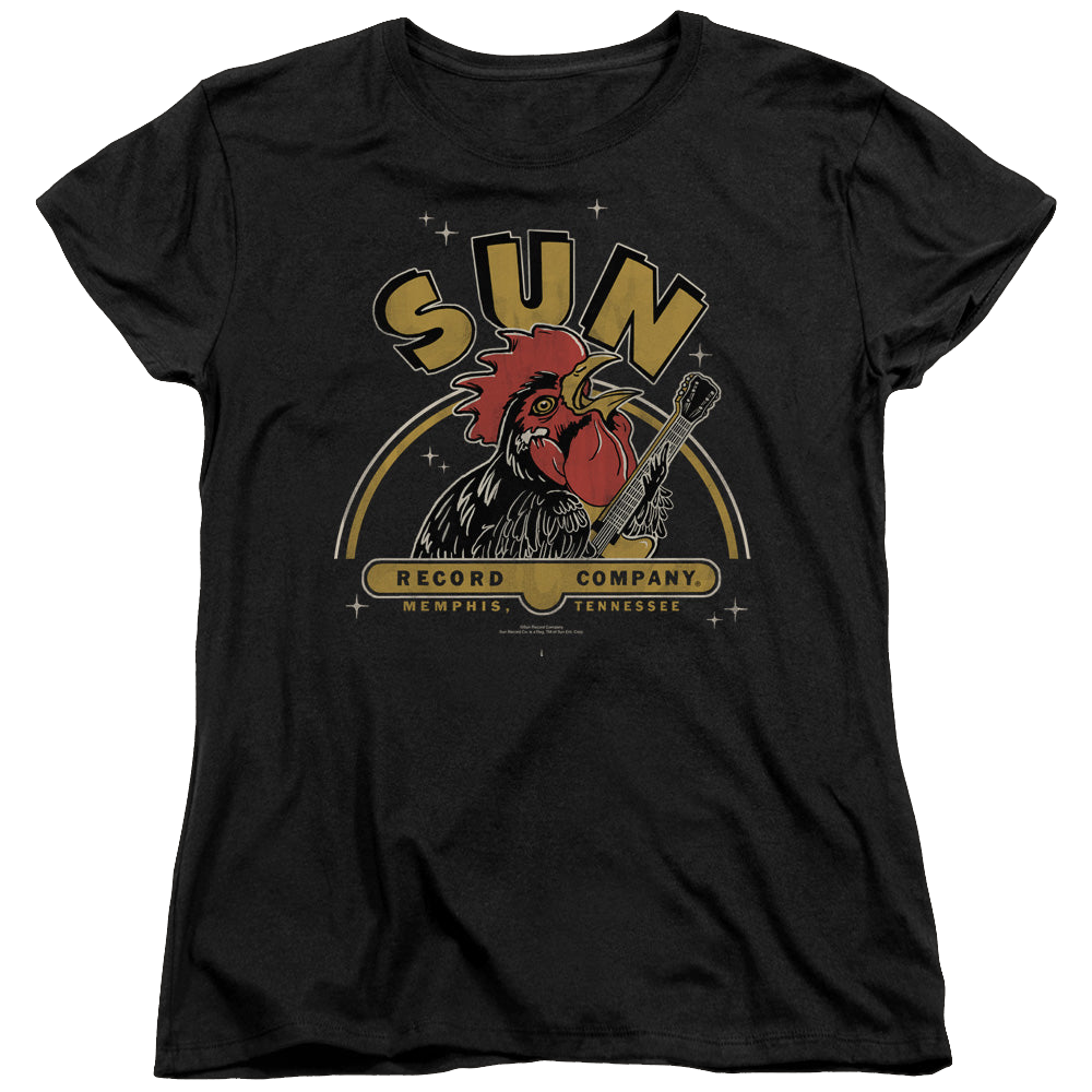 Sun Records Rocking Rooster - Women's T-Shirt Women's T-Shirt Sun Records   