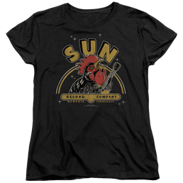 Sun Records Rocking Rooster - Women's T-Shirt Women's T-Shirt Sun Records   