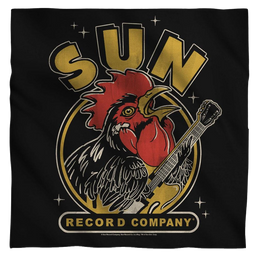 Sun - Rocking Rooster Bandana Bandanas Sun Records   