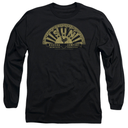 Sun Records Tattered Logo - Men's Long Sleeve T-Shirt Men's Long Sleeve T-Shirt Sun Records   