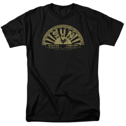 Sun Records Tattered Logo - Men's Regular Fit T-Shirt Men's Regular Fit T-Shirt Sun Records   
