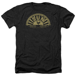 Sun Records Tattered Logo - Men's Heather T-Shirt Men's Heather T-Shirt Sun Records   