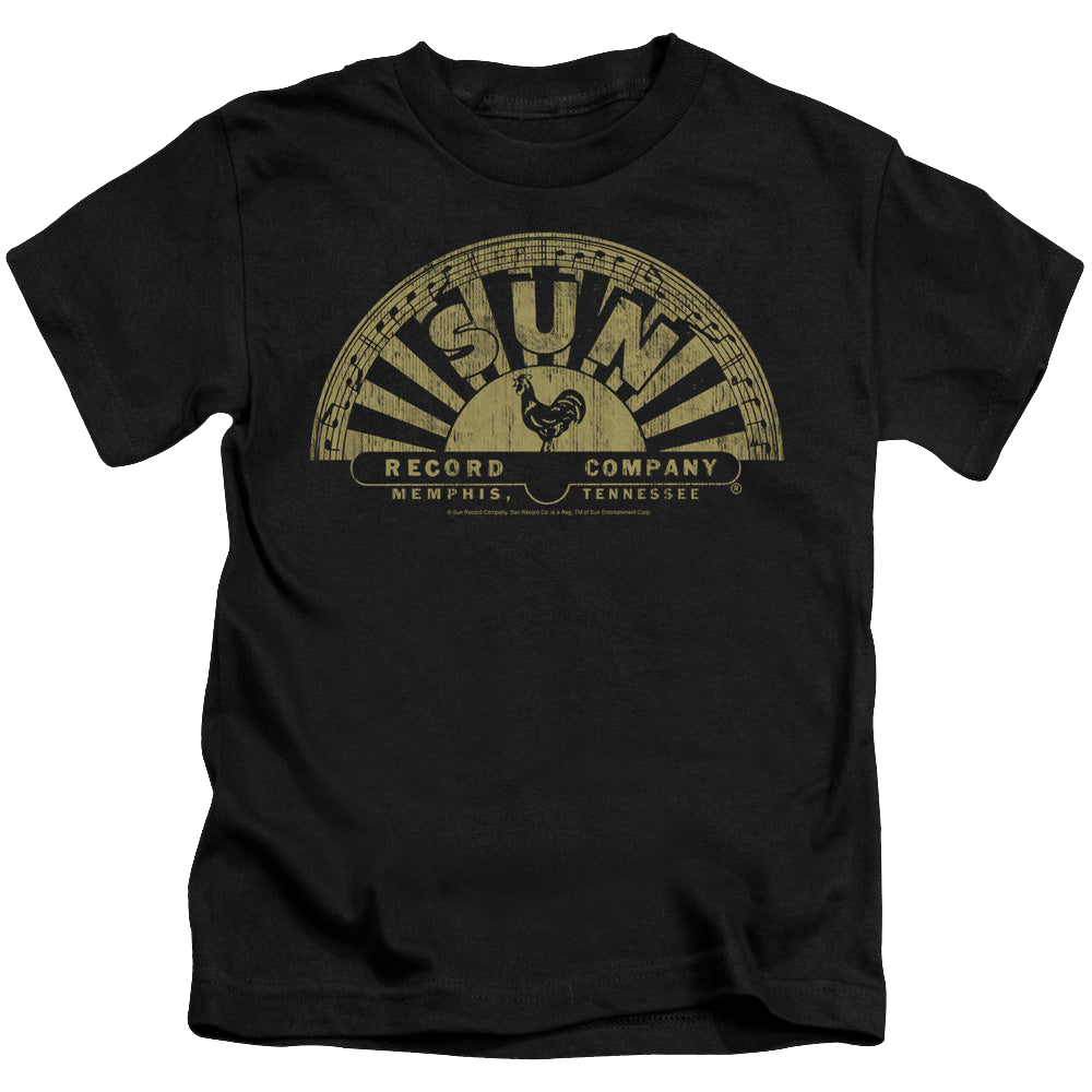 Sun Records Tattered Logo - Kid's T-Shirt Kid's T-Shirt (Ages 4-7) Sun Records   