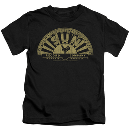 Sun Records Tattered Logo - Kid's T-Shirt Kid's T-Shirt (Ages 4-7) Sun Records   