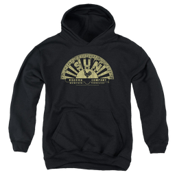 Sun Records Tattered Logo - Youth Hoodie Youth Hoodie (Ages 8-12) Sun Records   