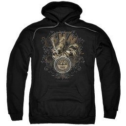 Sun Records Scroll Around Rooster - Pullover Hoodie Pullover Hoodie Sun Records   
