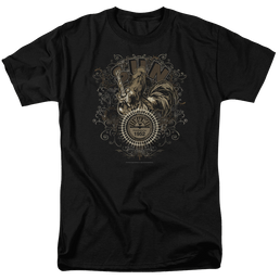 Sun Records Scroll Around Rooster - Men's Regular Fit T-Shirt Men's Regular Fit T-Shirt Sun Records   