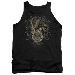 Sun Records Scroll Around Rooster - Men's Tank Top Men's Tank Sun Records   