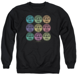 Sun Records Rocking Color Block - Men's Crewneck Sweatshirt Men's Crewneck Sweatshirt Sun Records   