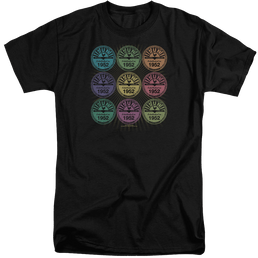 Sun Records Rocking Color Block - Men's Tall Fit T-Shirt Men's Tall Fit T-Shirt Sun Records   