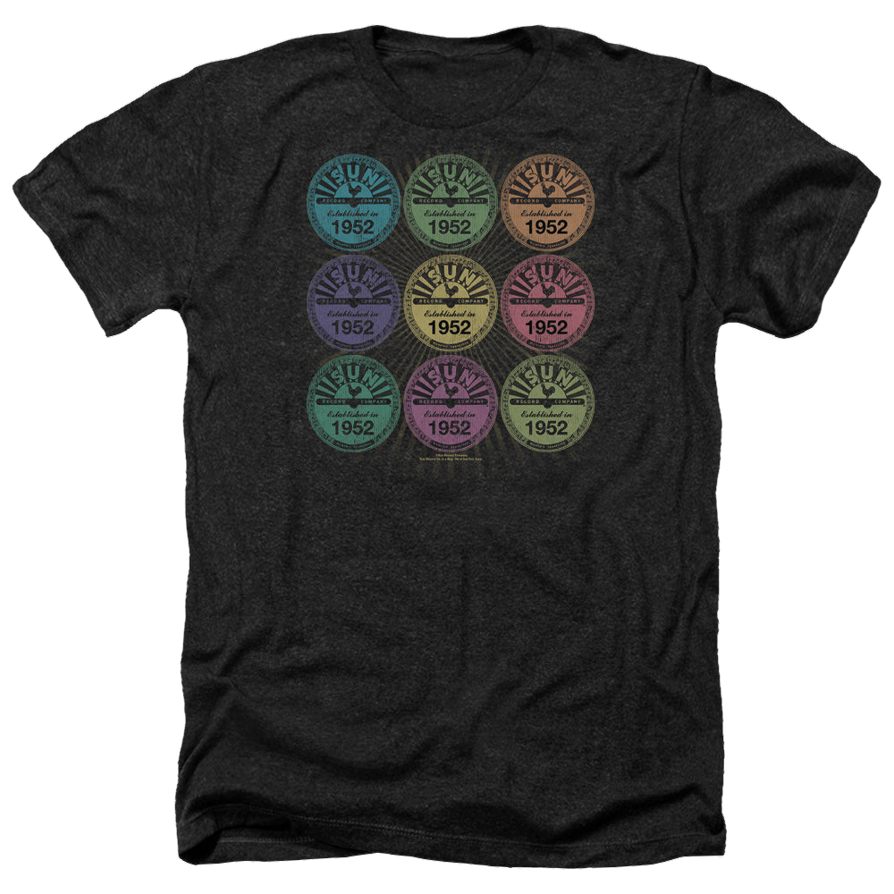 Sun Records Rocking Color Block - Men's Heather T-Shirt Men's Heather T-Shirt Sun Records   