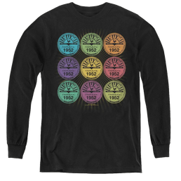 Sun Records Rocking Color Block - Youth Long Sleeve T-Shirt Youth Long Sleeve T-Shirt Sun Records   