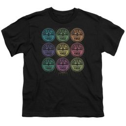 Sun Records Rocking Color Block - Youth T-Shirt Youth T-Shirt (Ages 8-12) Sun Records   