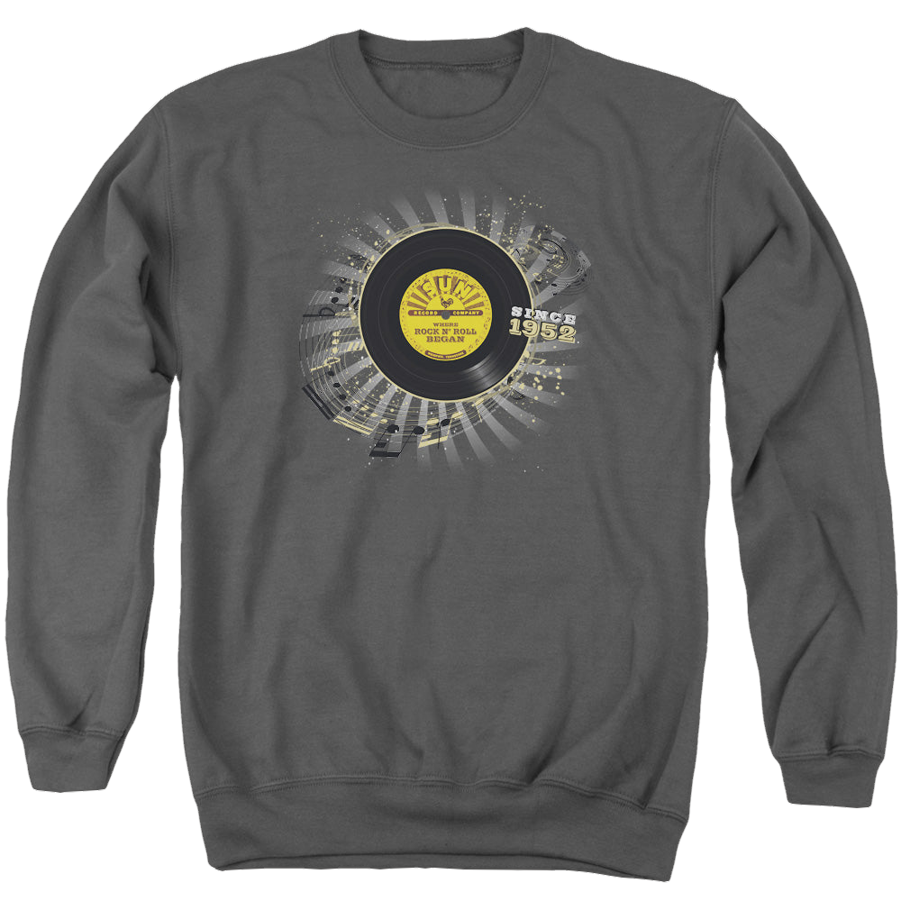 Sun Records Established - Men's Crewneck Sweatshirt Men's Crewneck Sweatshirt Sun Records   