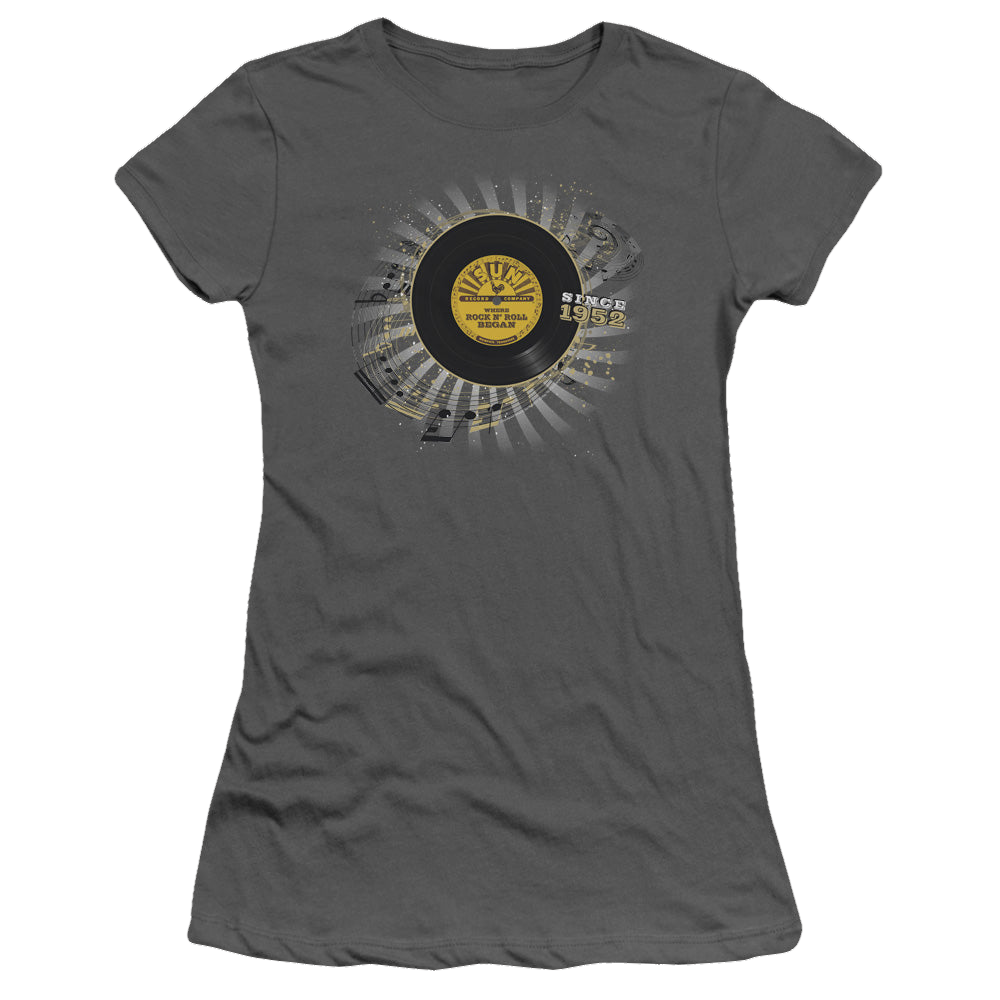Sun Records Established - Juniors T-Shirt Juniors T-Shirt Sun Records   