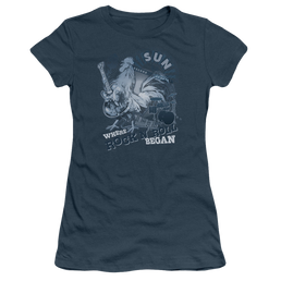 Sun Records Where Rock Began - Juniors T-Shirt Juniors T-Shirt Sun Records   