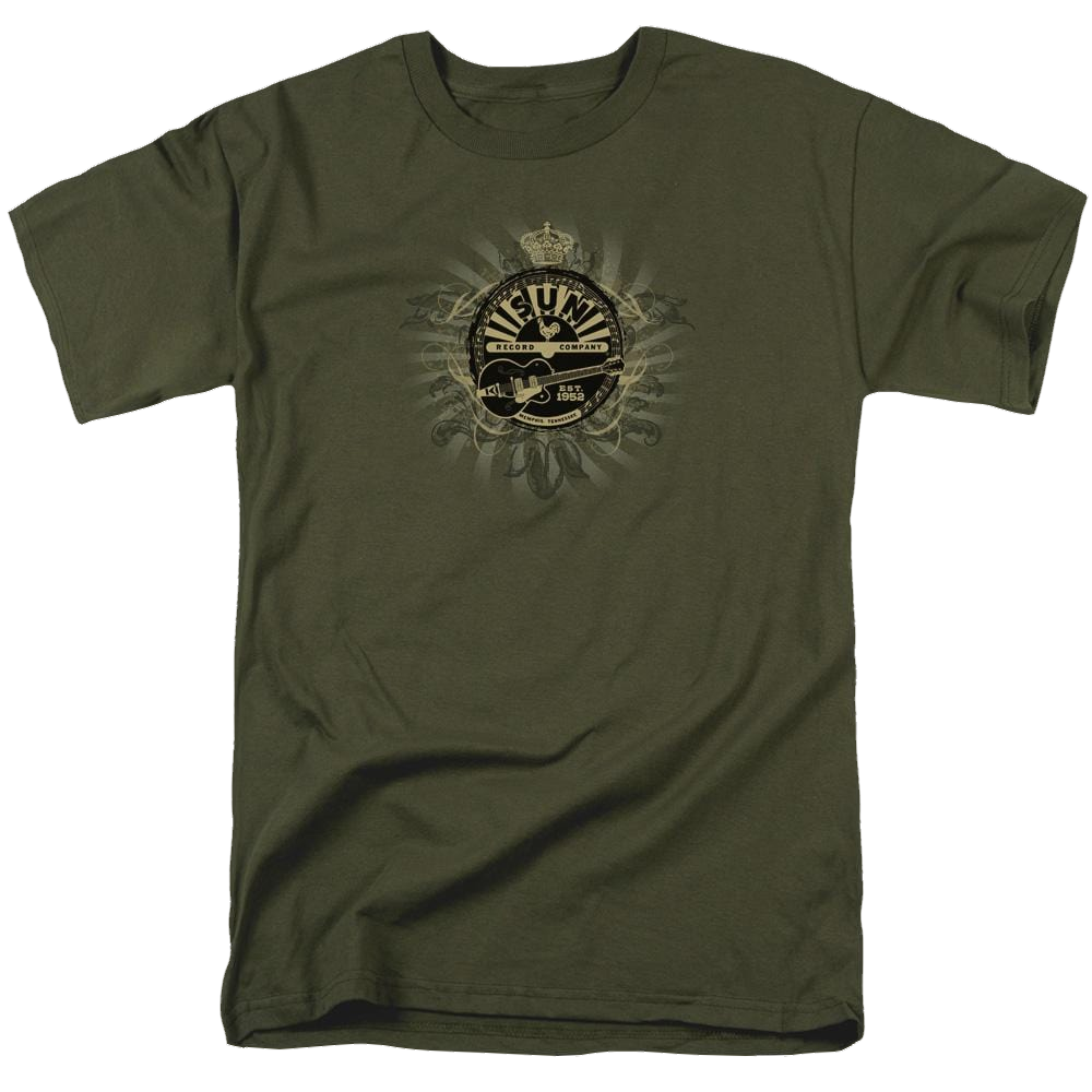 Sun Records Rock Heraldry - Men's Regular Fit T-Shirt Men's Regular Fit T-Shirt Sun Records   