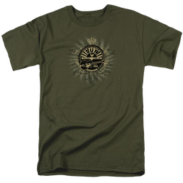 Sun Records Rock Heraldry - Men's Regular Fit T-Shirt Men's Regular Fit T-Shirt Sun Records   