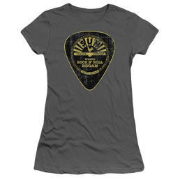 Sun Records Guitar Pick - Juniors T-Shirt Juniors T-Shirt Sun Records   