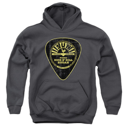 Sun Records Guitar Pick - Youth Hoodie Youth Hoodie (Ages 8-12) Sun Records   