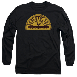 Sun Records Traditional Logo - Men's Long Sleeve T-Shirt Men's Long Sleeve T-Shirt Sun Records   