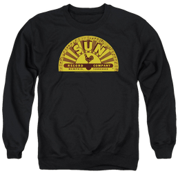 Sun Records Traditional Logo - Men's Crewneck Sweatshirt Men's Crewneck Sweatshirt Sun Records   