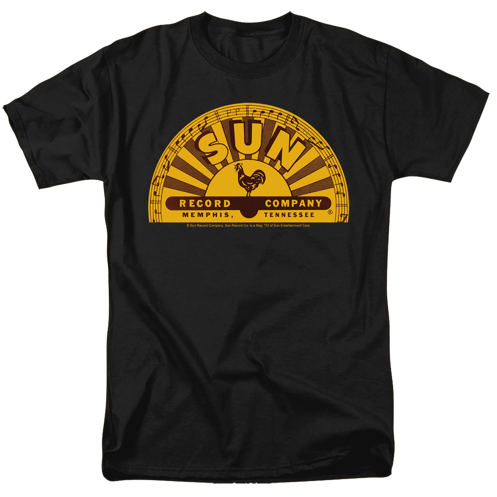 Sun Records Traditional Logo - Men's Regular Fit T-Shirt Men's Regular Fit T-Shirt Sun Records   