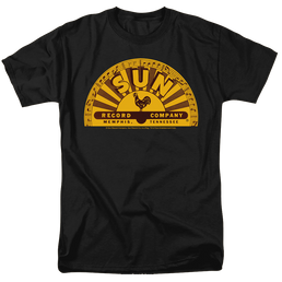 Sun Records Traditional Logo - Men's Regular Fit T-Shirt Men's Regular Fit T-Shirt Sun Records   