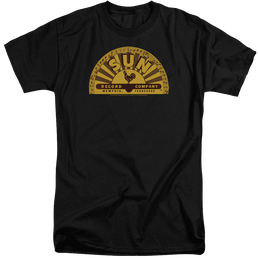 Sun Records Traditional Logo - Men's Tall Fit T-Shirt Men's Tall Fit T-Shirt Sun Records   