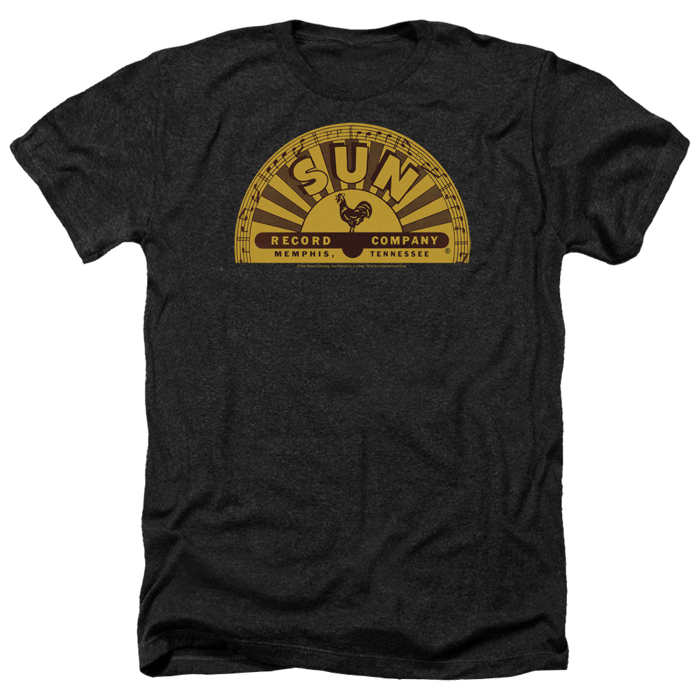 Sun Records Traditional Logo - Men's Heather T-Shirt Men's Heather T-Shirt Sun Records   