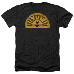 Sun Records Traditional Logo - Men's Heather T-Shirt Men's Heather T-Shirt Sun Records   