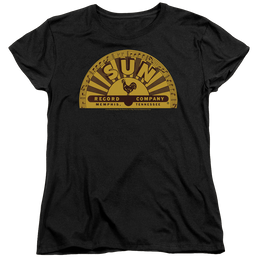 Sun Records Traditional Logo - Women's T-Shirt Women's T-Shirt Sun Records   