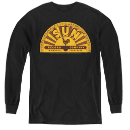 Sun Records Traditional Logo - Youth Long Sleeve T-Shirt Youth Long Sleeve T-Shirt Sun Records   