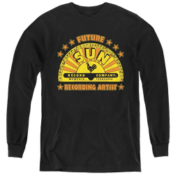 Sun Records Future Recording Artist - Youth Long Sleeve T-Shirt Youth Long Sleeve T-Shirt Sun Records   