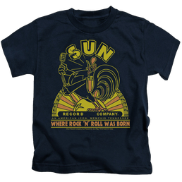 Sun Records Rooster - Kid's T-Shirt Kid's T-Shirt (Ages 4-7) Sun Records   