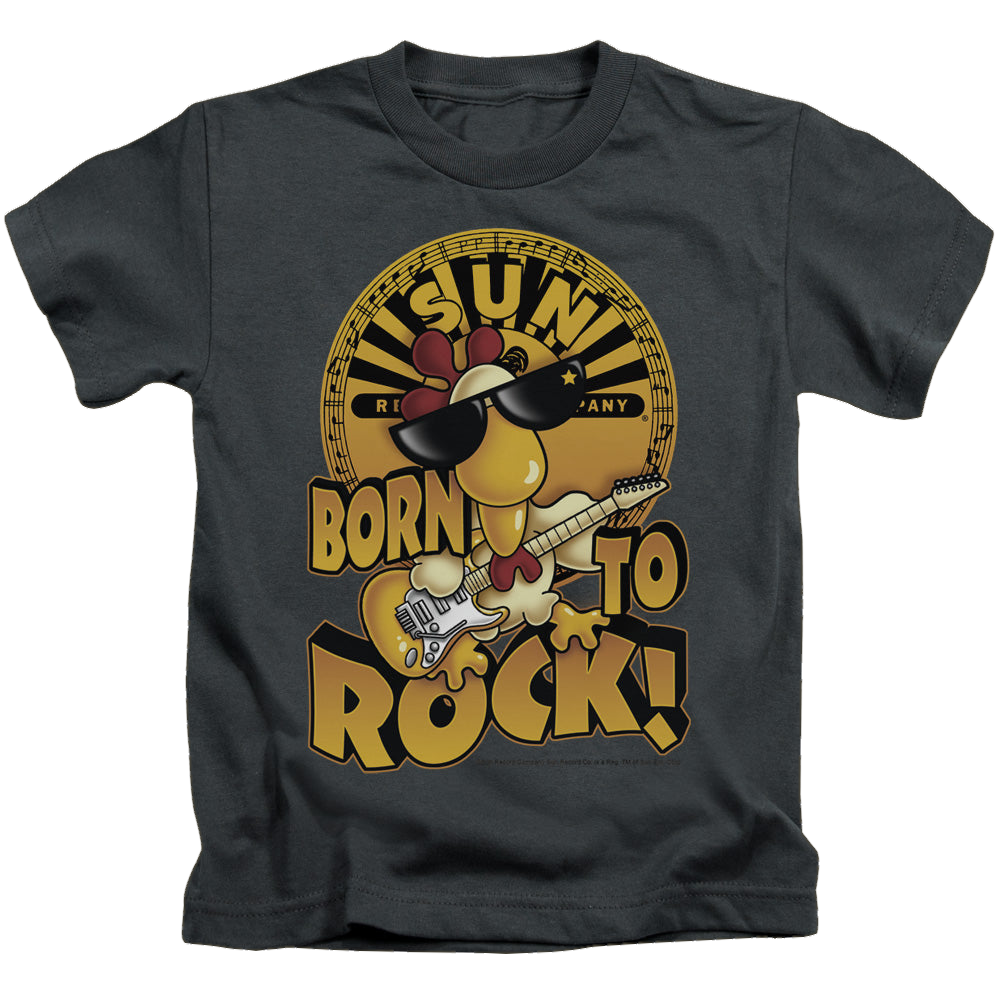 Sun Records Born To Rock - Kid's T-Shirt Kid's T-Shirt (Ages 4-7) Sun Records   