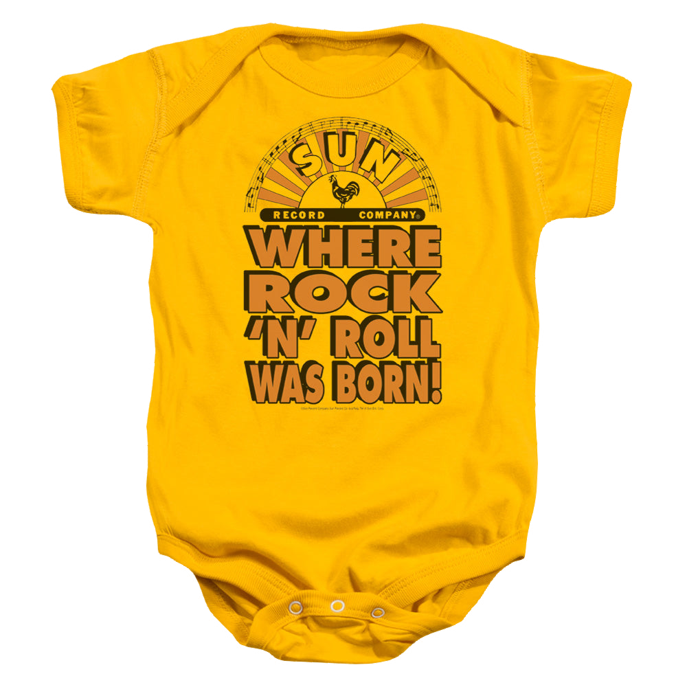 Sun Records Where Rock Was Born - Baby Bodysuit Baby Bodysuit Sun Records   