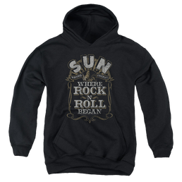 Sun Records Where Rock Began - Youth Hoodie Youth Hoodie (Ages 8-12) Sun Records   