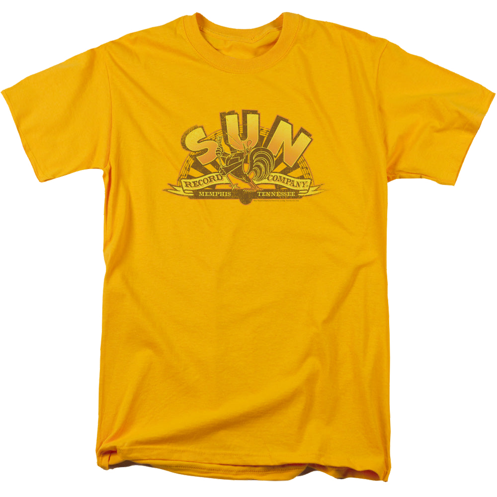Sun Records Rockin Rooster Logo - Men's Regular Fit T-Shirt Men's Regular Fit T-Shirt Sun Records   