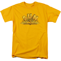 Sun Records Rockin Rooster Logo - Men's Regular Fit T-Shirt Men's Regular Fit T-Shirt Sun Records   