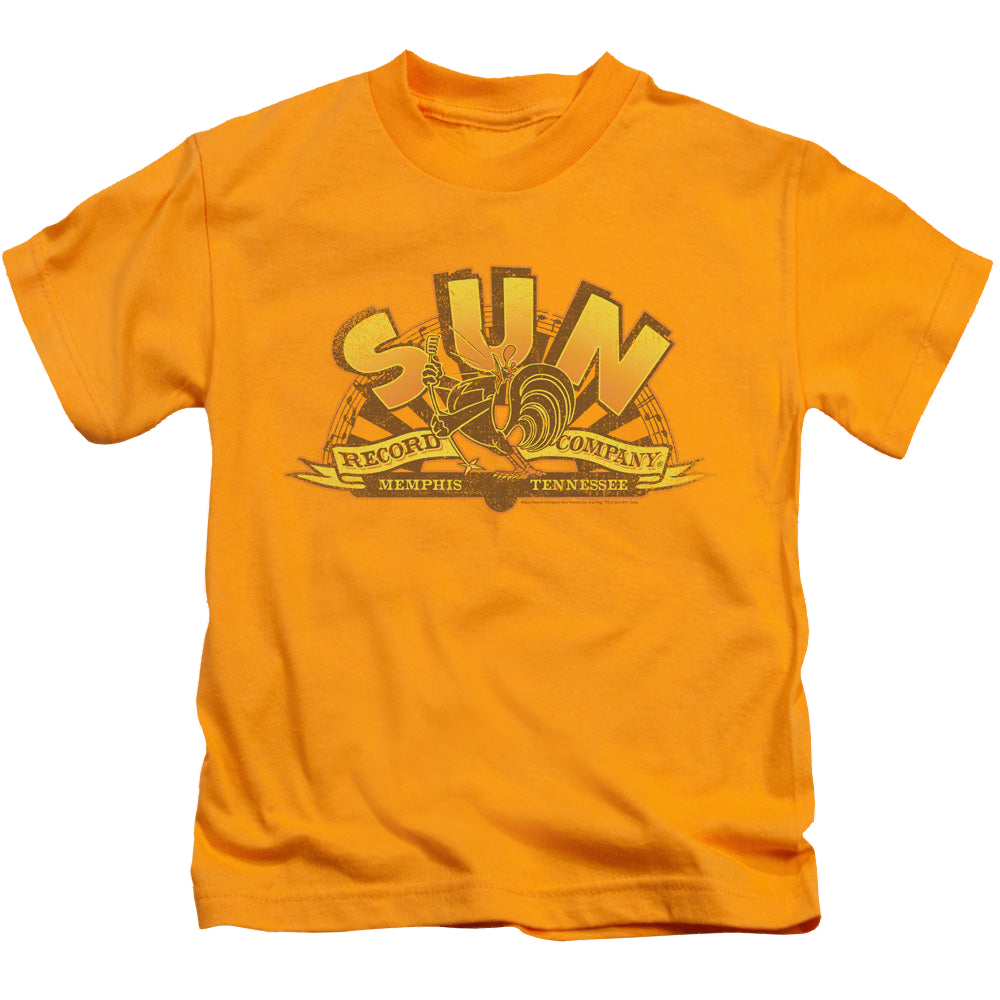 Sun Records Rockin Rooster Logo - Kid's T-Shirt Kid's T-Shirt (Ages 4-7) Sun Records   