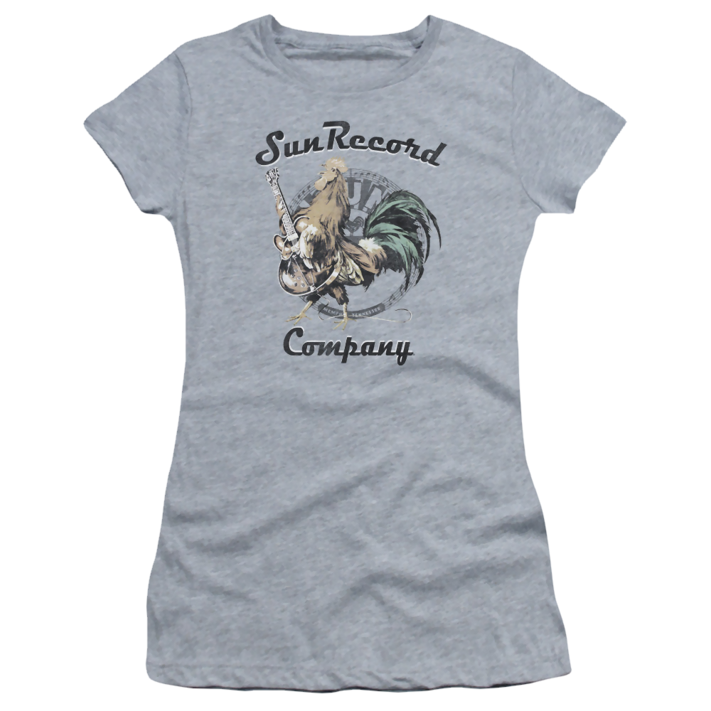 Sun Records Rockin Rooster Logo - Juniors T-Shirt Juniors T-Shirt Sun Records   