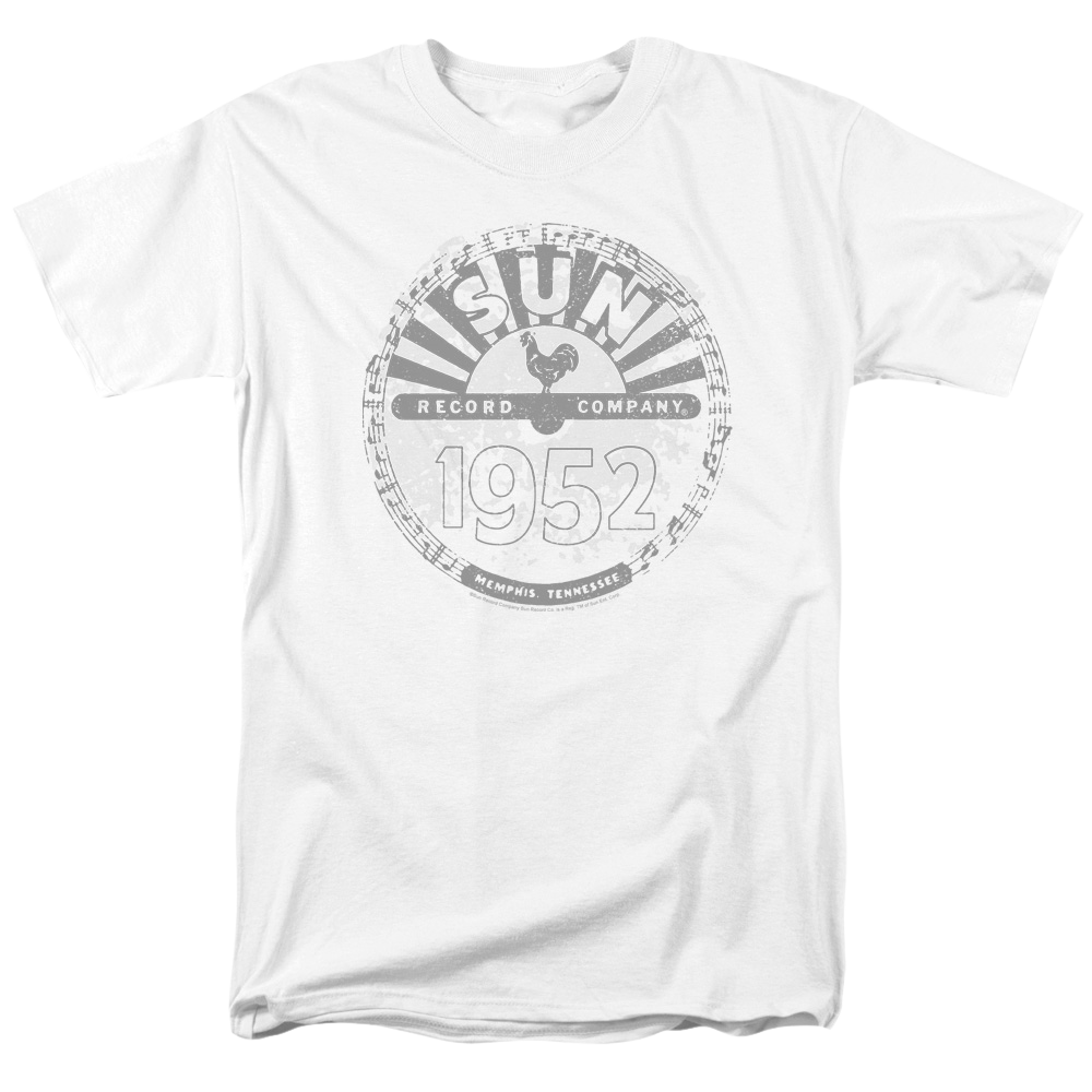 Sun Records Crusty Logo - Men's Regular Fit T-Shirt Men's Regular Fit T-Shirt Sun Records   
