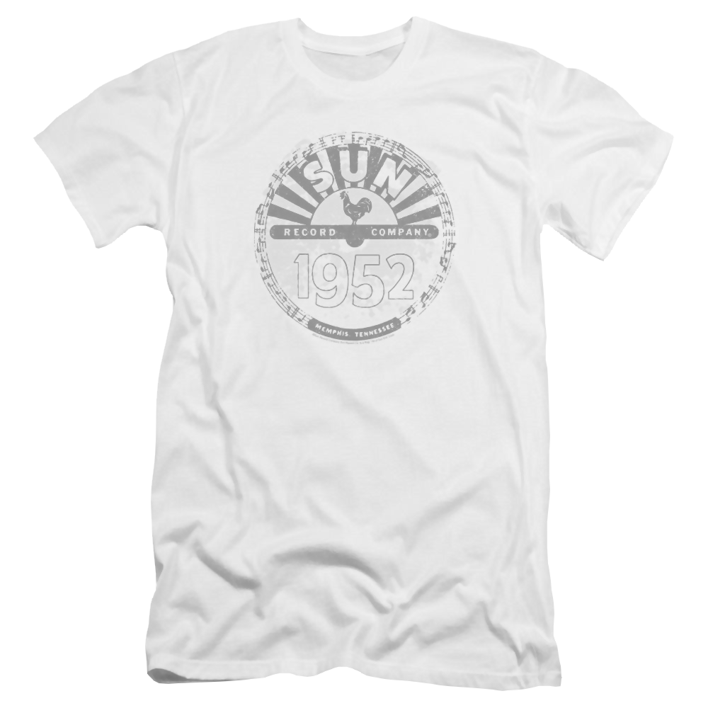 Sun Records Crusty Logo - Men's Premium Slim Fit T-Shirt Men's Premium Slim Fit T-Shirt Sun Records   