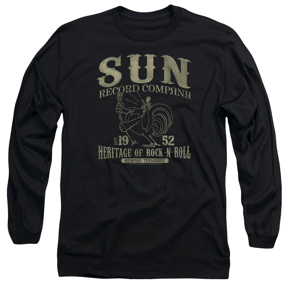 Sun Records Rockabilly Bird - Men's Long Sleeve T-Shirt Men's Long Sleeve T-Shirt Sun Records   